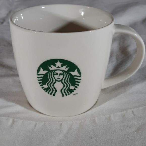 Starbucks 12oz Logo Mermaid Coffee Cup Mug - Picture 1 of 3